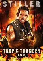 carátula carteles de Tropic Thunder