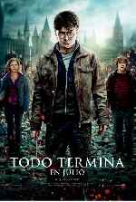 carátula carteles de Harry Potter Y Las Reliquias De La Muerte - Parte 2 - V03