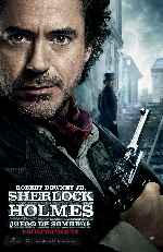 carátula carteles de Sherlock Holmes - Juego De Sombras - V2