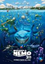 carátula carteles de Buscando A Nemo 3d