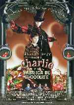carátula carteles de Charlie Y La Fabrica De Chocolate