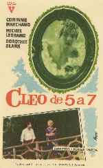carátula carteles de Cleo De 5 A 7