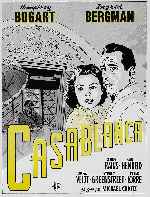 carátula carteles de Casablanca - V17