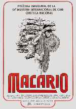 carátula carteles de Macario - V2