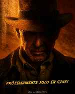 carátula carteles de Indiana Jones Y El Dial Del Destino