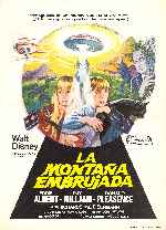 carátula carteles de La Montana Embrujada - 1975