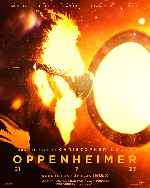 carátula carteles de Oppenheimer - V3