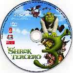 carátula cd de Shrek 3 - Custom - V2