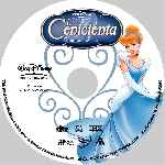 carátula cd de La Cenicienta - Clasicos Disney - Custom - V2