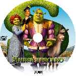 carátula cd de Shrek 3 - Shrek Tercero - Custom - V3