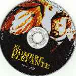 carátula cd de El Hombre Elefante - Region 4