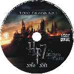 carátula cd de Harry Potter Y Las Reliquias De La Muerte - Parte 1-2 - Custom - V2