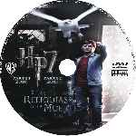 carátula cd de Harry Potter Y Las Reliquias De La Muerte - Parte 1-2 - Custom - V4
