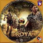 carátula cd de Troya - Custom - V5