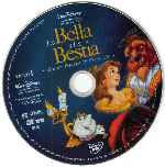 carátula cd de La Bella Y La Bestia - Clasicos Disney - Edicion Especial - Disco 01 - Region 1-