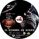 cartula cd de El Hombre De Acero - Custom - V02