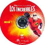 carátula cd de Los Increibles - Disco 1
