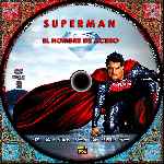 cartula cd de Superman - El Hombre De Acero - Custoim - V7