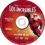 carátula cd de Los Increibles - Disco 1 - Region 1-4