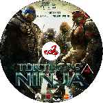 carátula cd de Tortugas Ninja - 2014 - Custom - V5