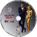 carátula cd de Agente 007 Contra El Dr. No - Custom - V3