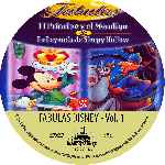 carátula cd de Fabulas De Disney - Volumen 01 - Custom