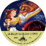 carátula cd de La Bella Y La Bestia - Clasicos Disney - Custom - V3