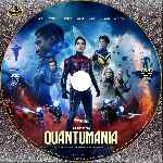 carátula cd de Ant-man Y La Avispa - Quantumania - Custom - V02