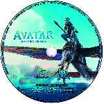 carátula cd de Avatar - El Sentido Del Agua - Custom - V4