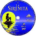 carátula cd de La Sirenita - Clasicos Disney - Custom - V9