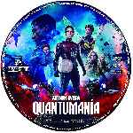 carátula cd de Ant-man Y La Avispa - Quantumania - Custom - V06