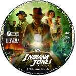 carátula cd de Indiana Jones Y El Dial Del Destino - Custom - V08