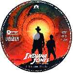 carátula cd de Indiana Jones Y El Dial Del Destino - Custom - V11