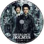 carátula cd de Sherlock Holmes - 2009 - Custom - V12