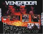 carátula trasera de divx de Vengador - 2005