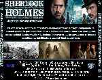 carátula trasera de divx de Sherlock Holmes - Juego De Sombras