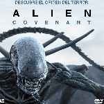 carátula frontal de divx de Alien Covenant - V3