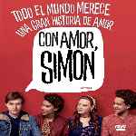 carátula frontal de divx de Con Amor Simon