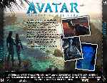 carátula trasera de divx de Avatar - El Sentido Del Agua