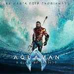 carátula frontal de divx de Aquaman Y El Reino Perdido