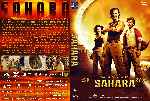 carátula dvd de Sahara - 2005 - Custom