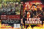 carátula dvd de Tropic Thunder - Que Guerra Mas Perra - Custom