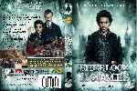 carátula dvd de Sherlock Holmes - 2009 - Custom