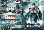 carátula dvd de Sherlock Holmes - 2009 - Custom - V2
