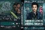 carátula dvd de Sherlock Holmes - 2009 - Custom - V4