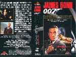 carátula vhs de James Bond Contra Goldfinger
