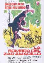 carátula carteles de La Sombra Del Zar Amarillo