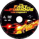 carátula cd de The Fast And The Furious - Tokyo Drift - Custom - V2