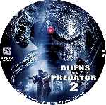 carátula cd de Aliens Vs Predator 2 - Custom - V2