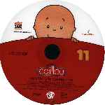 carátula cd de Caillou - Volumen 11 - Intentalo Y Lo Conseguiras